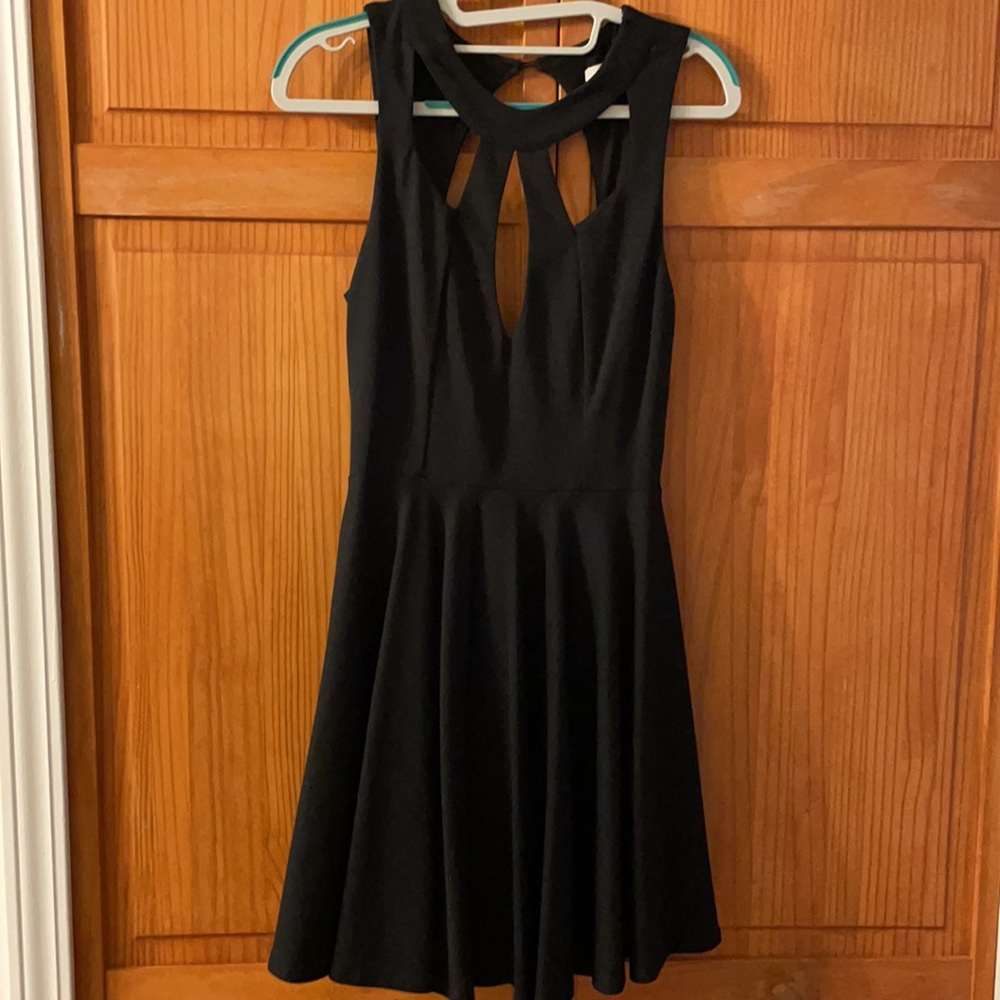 Little Black Dress w/ cut out accents, fit & flare